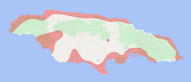 Range map of Aristelliger praesignis